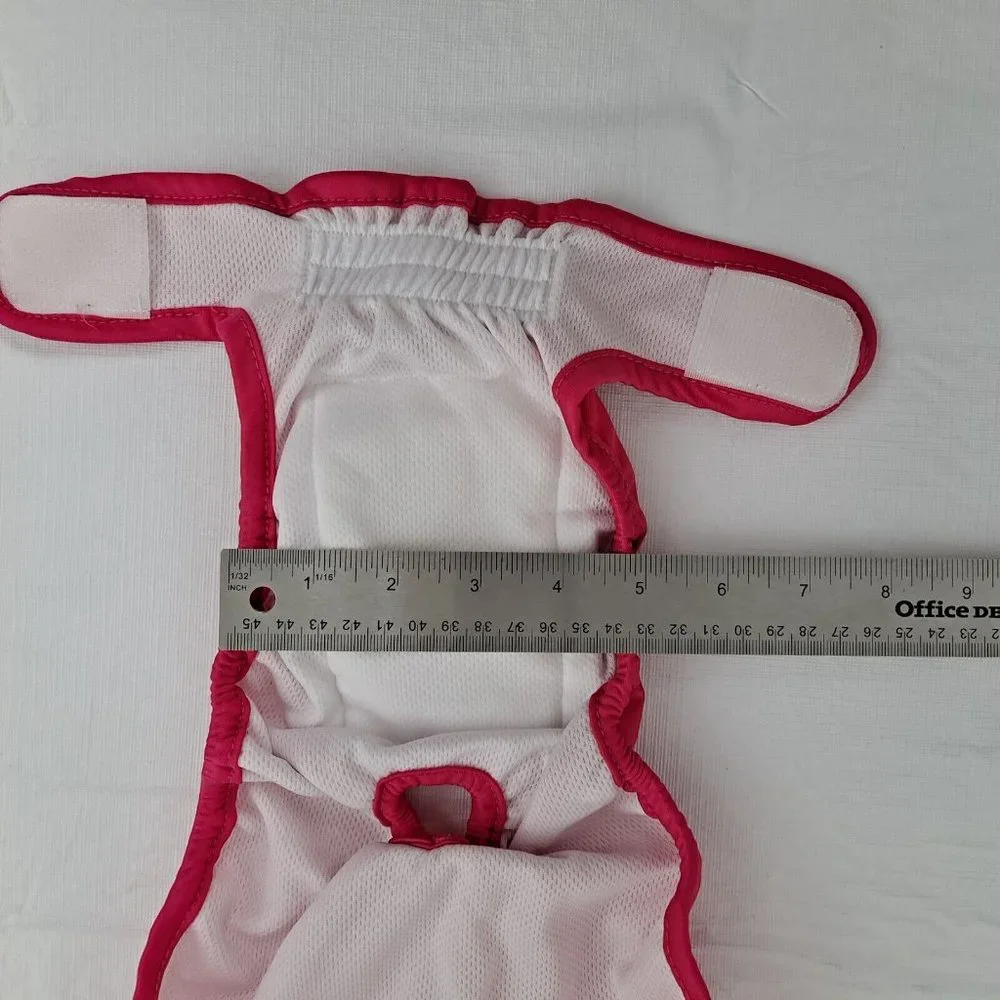 Dog Diaper Pink Washable Medium